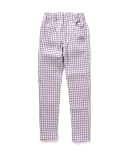 algy(アルジー)の「ALGYギンガムレギニー(その他パンツ・キッズ・ミント/ラベンダー・MEDIUM/SMALL/X-SMALL/XX-SMALL/XXX-SMALL)」の5枚目の写真