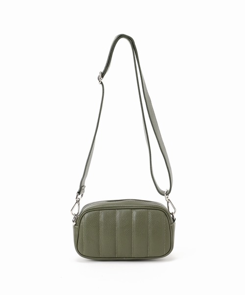 AULENTTI（オウレンティ）の「【AULENTTI/オウレンティ】キルトレザーショルダーバッグ（ショルダーバッグ・レディース・ネイビー/グリーン・FREE）」の15枚目の写真