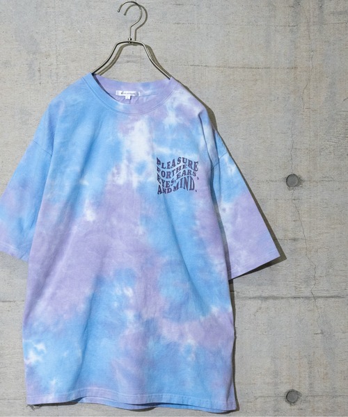 JOHN'S CLOSET（ジョンズクローゼット）の「【13】タイダイ染めプリント半袖Tシャツ（Tシャツ/カットソー・メンズ・グリーン系その他/パープル系その他/グリーン系その他2・LARGE/MEDIUM）」の14枚目の写真