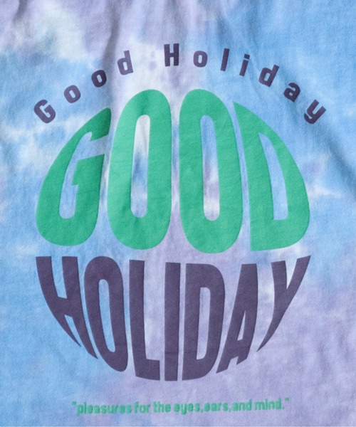 JOHN'S CLOSET（ジョンズクローゼット）の「【13】タイダイ染めプリント半袖Tシャツ（Tシャツ/カットソー・メンズ・グリーン系その他/パープル系その他/グリーン系その他2・LARGE/MEDIUM）」の10枚目の写真