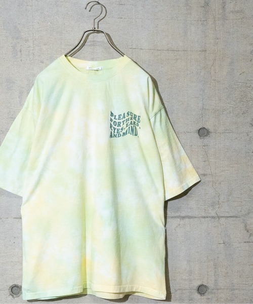 JOHN'S CLOSET（ジョンズクローゼット）の「【13】タイダイ染めプリント半袖Tシャツ（Tシャツ/カットソー・メンズ・グリーン系その他/パープル系その他/グリーン系その他2・LARGE/MEDIUM）」の7枚目の写真