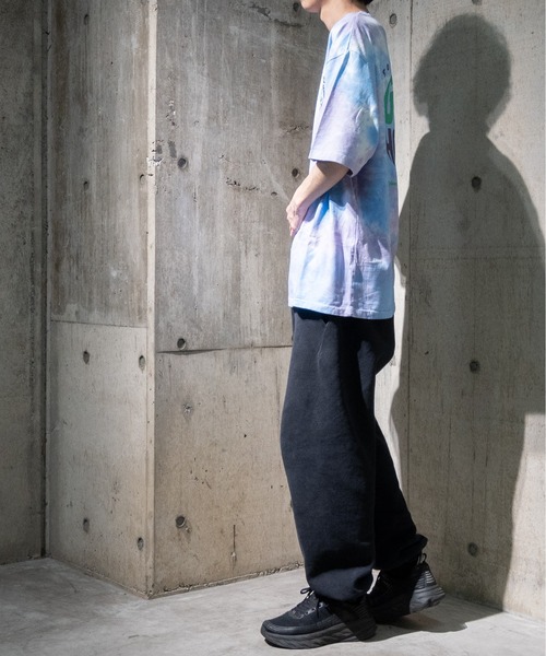 JOHN'S CLOSET（ジョンズクローゼット）の「【13】タイダイ染めプリント半袖Tシャツ（Tシャツ/カットソー・メンズ・グリーン系その他/パープル系その他/グリーン系その他2・LARGE/MEDIUM）」の22枚目の写真