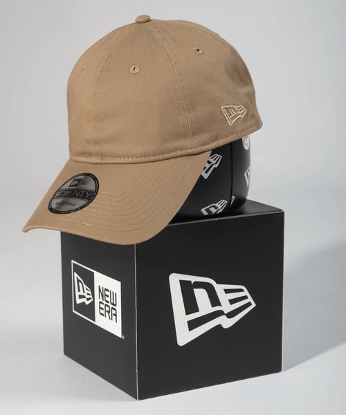 New Era ニューエラ 9twenty ブランドロゴ刺繍 ロングバイザーキャップ ベージュ Long Visor Cap キャップ New Era ニューエラ のファッション通販 Zozotown
