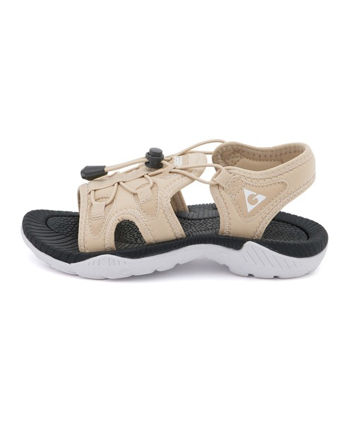 GERRY（ジェリー）の「【KIDS】【GERRY/ジェリー別注】アジャストスピンドルスニーカーサンダル（サンダル・キッズ・ベージュ/ブラック・19/20/21）」の5枚目の写真