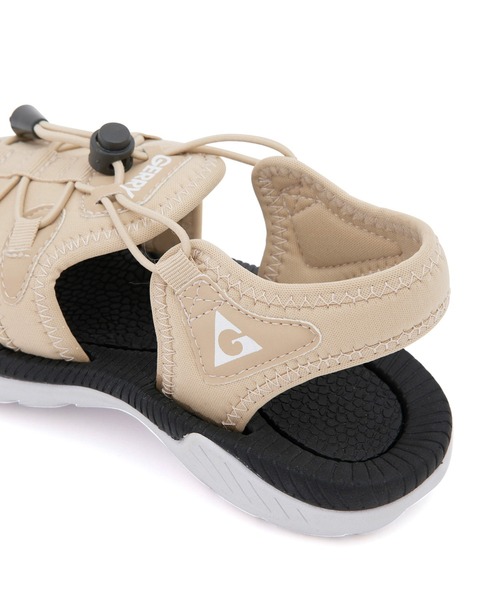 GERRY（ジェリー）の「【KIDS】【GERRY/ジェリー別注】アジャストスピンドルスニーカーサンダル（サンダル・キッズ・ベージュ/ブラック・19/20/21）」の10枚目の写真