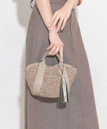 VIOLAd'ORO | VIOLAd’ORO ラフィアカゴバッグ SMALL(かごバッグ)