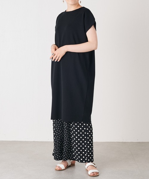 BEARDSLEY（ビアズリー）の「ニットワンピース（ワンピース・レディース・ブラック/ライトグレー・FREE）」の9枚目の写真