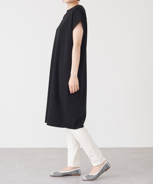 BEARDSLEY（ビアズリー）の「ニットワンピース（ワンピース・レディース・ブラック/ライトグレー・FREE）」の5枚目の写真