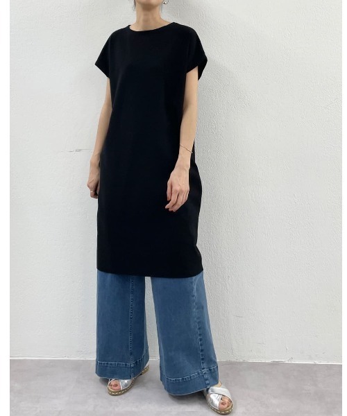 BEARDSLEY（ビアズリー）の「ニットワンピース（ワンピース・レディース・ブラック/ライトグレー・FREE）」の21枚目の写真