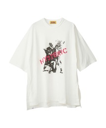 HYSTERIC GLAMOUR | CATS FIGHT オーバーサイズTシャツ(Tシャツ/カットソー)