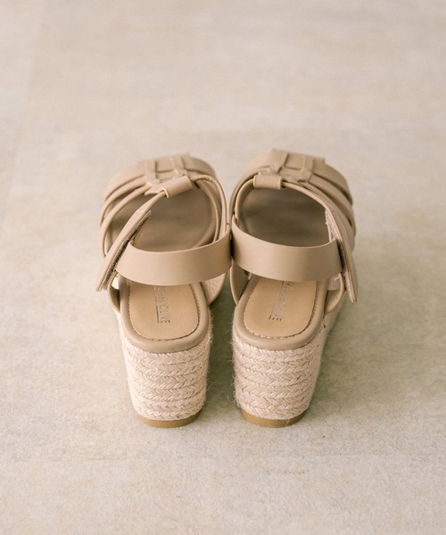 OLIVE des OLIVE（オリーブデオリーブ）の「ジュート底グルカサンダル（サンダル・レディース・オフホワイト/ブラック/ベージュ・SMALL/MEDIUM/LARGE）」の13枚目の写真