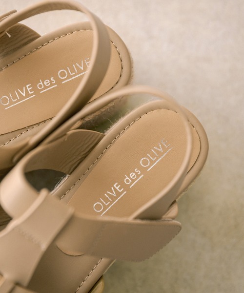 OLIVE des OLIVE（オリーブデオリーブ）の「ジュート底グルカサンダル（サンダル・レディース・オフホワイト/ブラック/ベージュ・SMALL/MEDIUM/LARGE）」の16枚目の写真