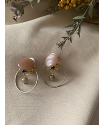 【CouleuR】grayhoop bijou イヤリング