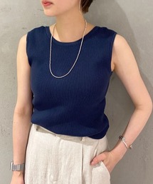 SHENERY | 2WAYリブノースリーブニット(ニット/セーター)