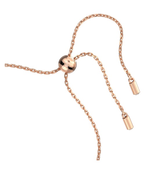 SWAROVSKI（スワロフスキー）の「【公式】【スワロフスキー】Una ブレスレット, ラウンドカット, ホワイト, ローズゴールドトーン・プレーティング（ブレスレット・レディース・ホワイト・M）」の7枚目の写真