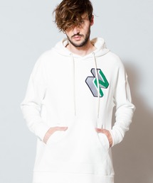 NO ID.（ノーアイディ）の「【NO ID.】Varsity Big Pullover Parka / バーシティ ビッグ プルオーバー パーカ（パーカー）」