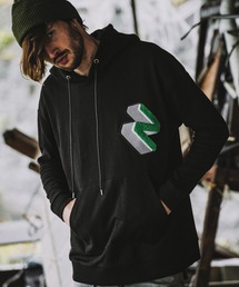 NO ID.（ノーアイディ）の「【NO ID.】Varsity Big Pullover Parka / バーシティ ビッグ プルオーバー パーカ（パーカー）」