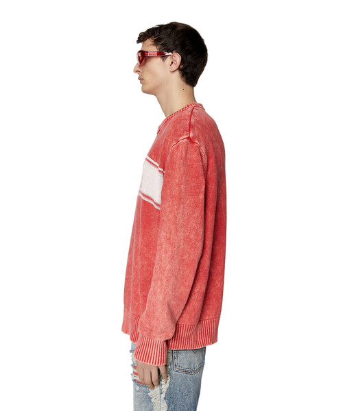 DIESEL（ディーゼル）の「メンズ ニット ロゴ（ニット/セーター）」 - WEAR