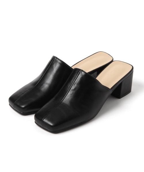 SAPPUN（サプン）の「【LADIES】SAPPUN／スクエアミュール　2345771（サンダル・レディース・ブラック/ブルー/アイボリー/キャメル・MEDIUM/X-LARGE/X-SMALL）」の10枚目の写真