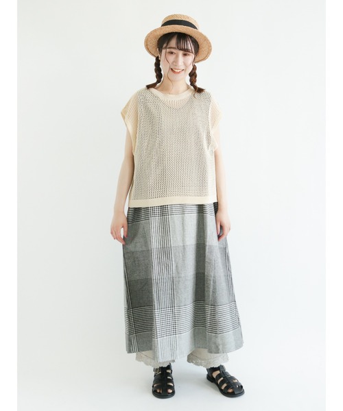 Samansa Mos2（サマンサ モスモス）の「コットンリネン前後2WAY