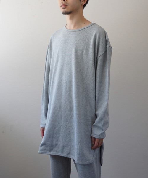 LOCALINA（ロカリナ）の「one piece（Tシャツ/カットソー・メンズ・グレー・2）」の2枚目の写真