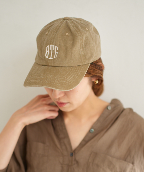FRAMeWORK（フレームワーク）の「【BETTER THAN GOOD/ベターザングッド】BTG CAP（キャップ・レディース・ブラック/ブラウン/カーキ・FREE）」の8枚目の写真