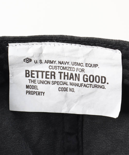 FRAMeWORK（フレームワーク）の「【BETTER THAN GOOD/ベターザングッド】BTG CAP（キャップ・レディース・ブラック/ブラウン/カーキ・FREE）」の19枚目の写真