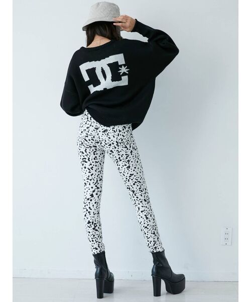 GYDA（ジェイダ）の「ハイウエスト DALMATIAN PATTERNスキニーパンツ（その他パンツ・レディース・その他1・SMALL/MEDIUM）」の4枚目の写真