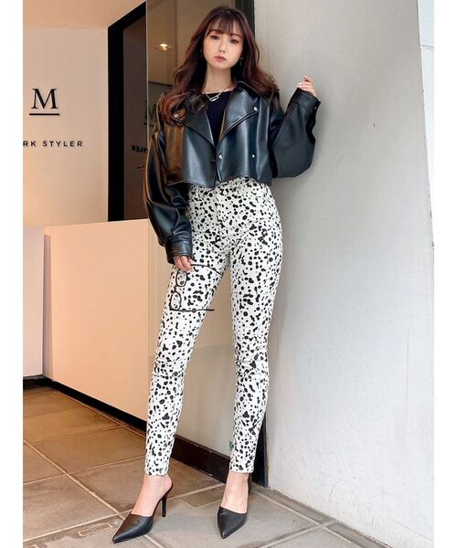 GYDA（ジェイダ）の「ハイウエスト DALMATIAN PATTERNスキニーパンツ（その他パンツ・レディース・その他1・SMALL/MEDIUM）」の10枚目の写真