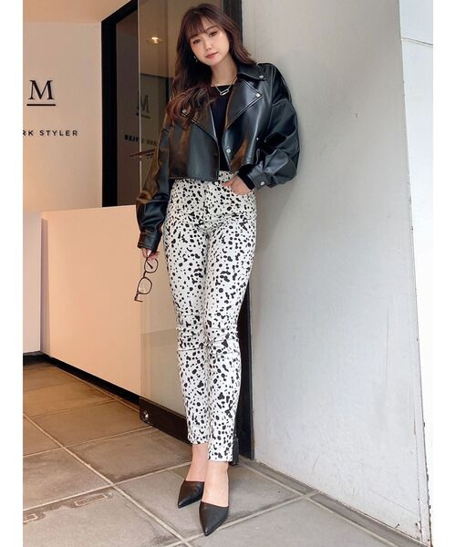 GYDA（ジェイダ）の「ハイウエスト DALMATIAN PATTERNスキニーパンツ（その他パンツ・レディース・その他1・SMALL/MEDIUM）」の13枚目の写真