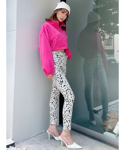 GYDA（ジェイダ）の「ハイウエスト DALMATIAN PATTERNスキニーパンツ（その他パンツ・レディース・その他1・SMALL/MEDIUM）」の16枚目の写真