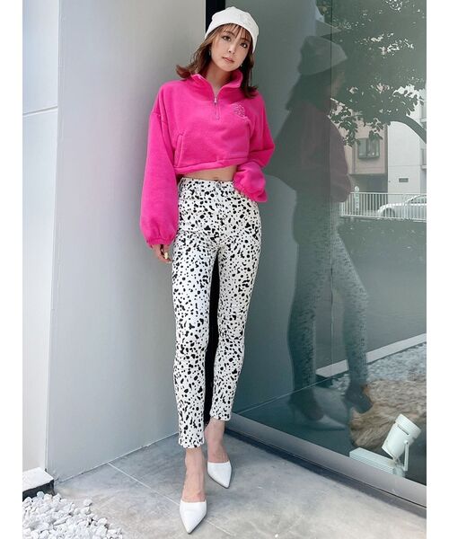 GYDA（ジェイダ）の「ハイウエスト DALMATIAN PATTERNスキニーパンツ（その他パンツ・レディース・その他1・SMALL/MEDIUM）」の18枚目の写真