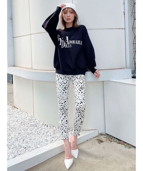 GYDA（ジェイダ）の「ハイウエスト DALMATIAN PATTERNスキニーパンツ（その他パンツ・レディース・その他1・SMALL/MEDIUM）」の19枚目の写真