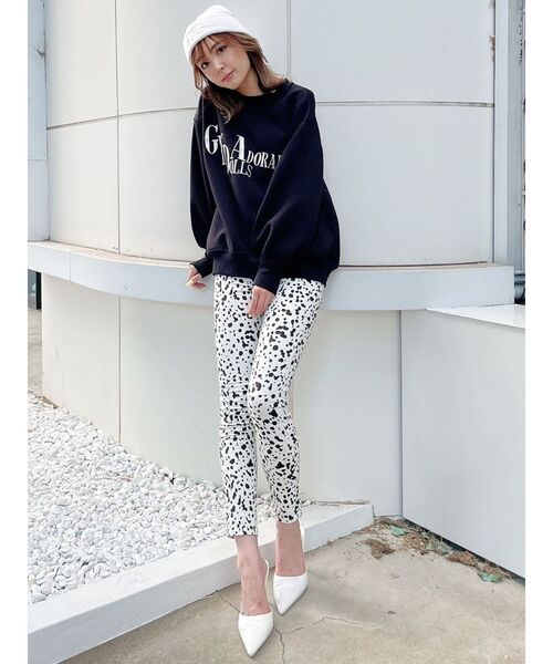 GYDA（ジェイダ）の「ハイウエスト DALMATIAN PATTERNスキニーパンツ（その他パンツ・レディース・その他1・SMALL/MEDIUM）」の21枚目の写真