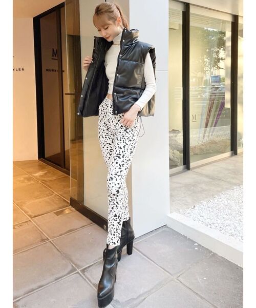 GYDA（ジェイダ）の「ハイウエスト DALMATIAN PATTERNスキニーパンツ（その他パンツ・レディース・その他1・SMALL/MEDIUM）」の22枚目の写真