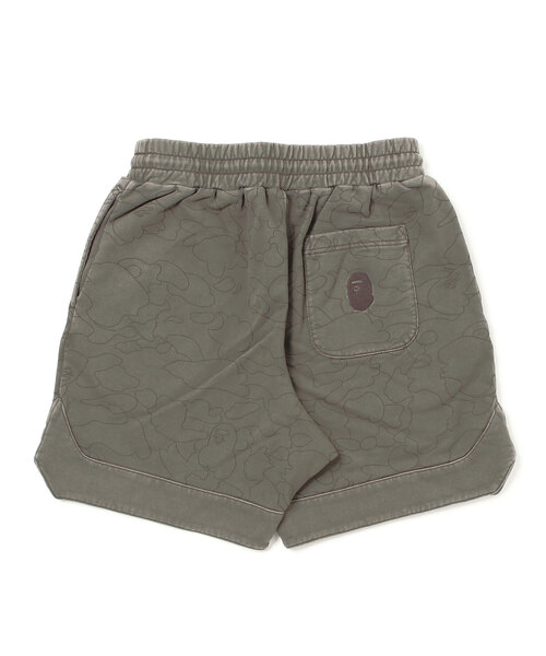 A BATHING APE(アベイシングエイプ)の「LINE 1ST CAMO WASHED SWEAT BASKETBALL SHORTS M(その他パンツ・メンズ・ブラック/オリーブ・MEDIUM/LARGE/XX-LARGE/X-LARGE/SMALL)」の3枚目の写真