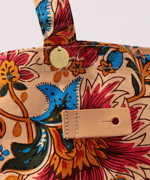 SOULEIADO（ソレイアード）の「SOULEIADO コットンオックス ポケッタブルトートバッグ（トートバッグ・レディース・ベージュ系その他/ピンク系その他/ブラック系その他・FREE）」の10枚目の写真