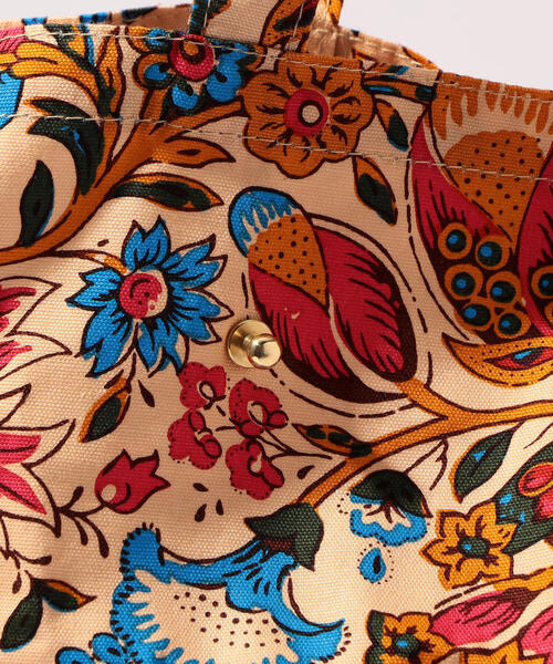 SOULEIADO（ソレイアード）の「SOULEIADO コットンオックス ポケッタブルトートバッグ（トートバッグ・レディース・ベージュ系その他/ピンク系その他/ブラック系その他・FREE）」の11枚目の写真