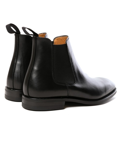 berwick 475VEDAサイドゴアブーツ25センチ Berwick(バーウィック) / サイドゴアブーツ/25.5cm/BLK/レザー