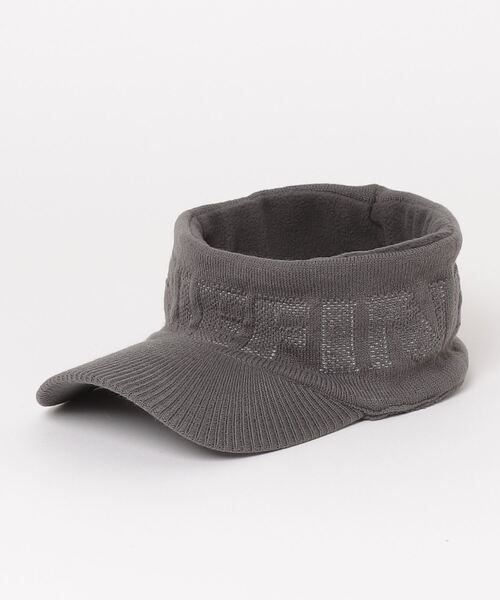 BRIEFING(ブリーフィング)の「MENS KNIT VISOR(サンバイザー・メンズ・チャコールグレー/ネイビー/ホワイト/ブラック・FREE)」の1枚目の写真