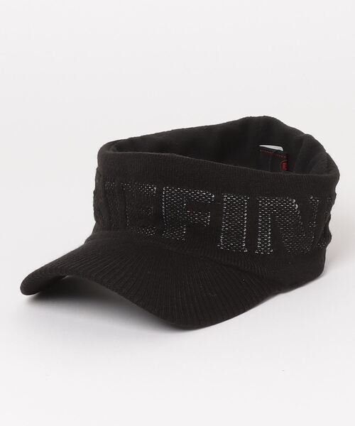 BRIEFING(ブリーフィング)の「MENS KNIT VISOR(サンバイザー・メンズ・チャコールグレー/ネイビー/ホワイト/ブラック・FREE)」の3枚目の写真