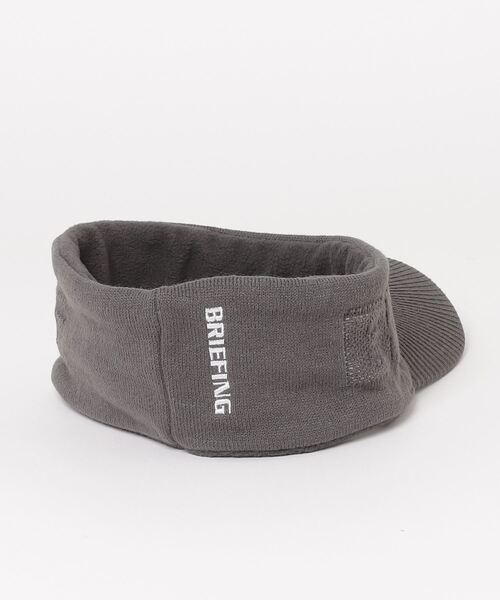 BRIEFING(ブリーフィング)の「MENS KNIT VISOR(サンバイザー・メンズ・チャコールグレー/ネイビー/ホワイト/ブラック・FREE)」の6枚目の写真