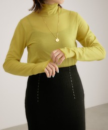 COLLAGE GALLARDAGALANTE | 大人の抜け感を演出/シアータートルプルオーバー(Tシャツ/カットソー)