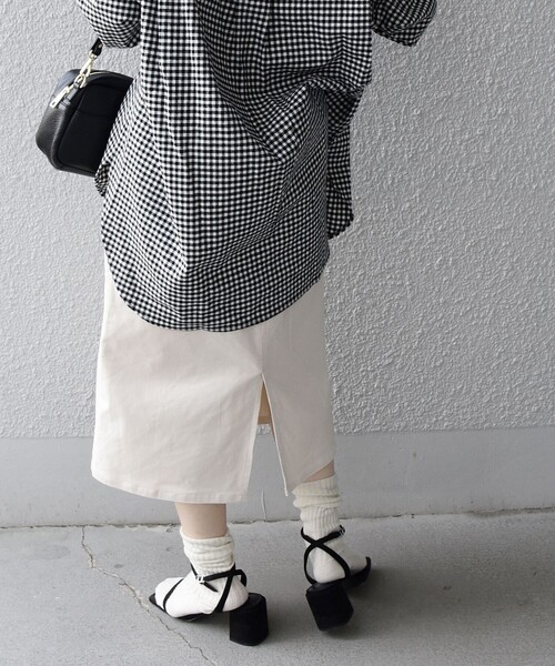 SHIPS any（シップス エニィ）の「SHIPS any:〈ウォッシャブル〉コーデュロイ イージー タイト スカート◇◇（スカート・レディース・ブラック/ブラウン/オフホワイト/キャメル・SMALL/MEDIUM）」の21枚目の写真