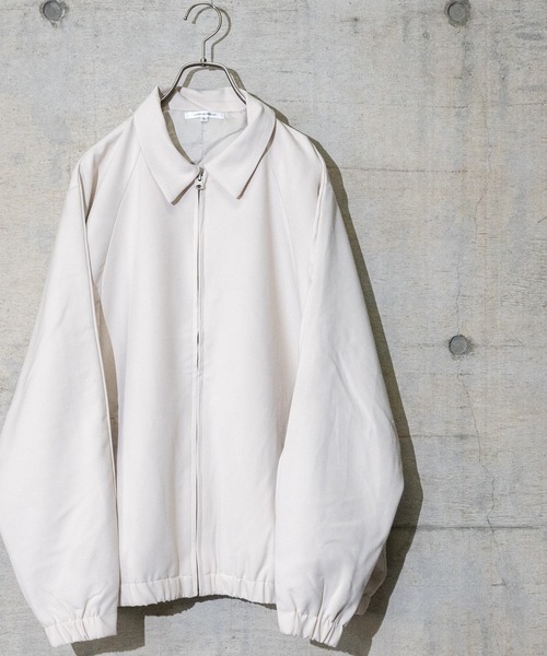 JOHN'S CLOSET（ジョンズクローゼット）の「【13】ストレッチ ドルマンスリーブ ブルゾン（ブルゾン・メンズ・チャコールグレー/ブラック/ブラウン/インディゴブルー/ホワイト系その他/グレー/ブルーグレー・MEDIUM/LARGE）」の2枚目の写真