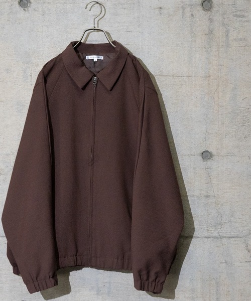 JOHN'S CLOSET（ジョンズクローゼット）の「【13】ストレッチ ドルマンスリーブ ブルゾン（ブルゾン・メンズ・チャコールグレー/ブラック/ブラウン/インディゴブルー/ホワイト系その他/グレー/ブルーグレー・MEDIUM/LARGE）」の7枚目の写真