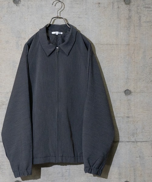 JOHN'S CLOSET（ジョンズクローゼット）の「【13】ストレッチ ドルマンスリーブ ブルゾン（ブルゾン・メンズ・チャコールグレー/ブラック/ブラウン/インディゴブルー/ホワイト系その他/グレー/ブルーグレー・MEDIUM/LARGE）」の4枚目の写真