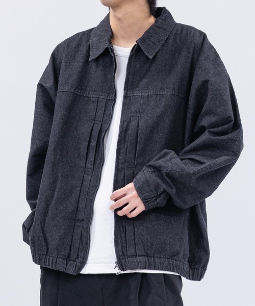 JOHN'S CLOSET（ジョンズクローゼット）の「【13】ストレッチ ドルマンスリーブ ブルゾン（ブルゾン・メンズ・チャコールグレー/ブラック/ブラウン/インディゴブルー/ホワイト系その他/グレー/ブルーグレー・MEDIUM/LARGE）」の8枚目の写真