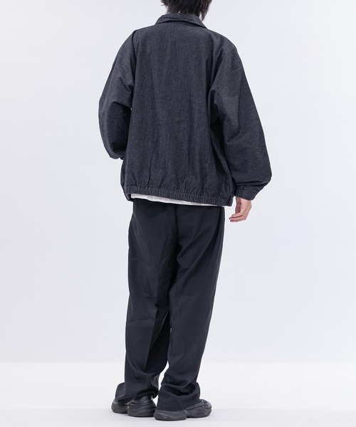 JOHN'S CLOSET（ジョンズクローゼット）の「【13】ストレッチ ドルマンスリーブ ブルゾン（ブルゾン・メンズ・チャコールグレー/ブラック/ブラウン/インディゴブルー/ホワイト系その他/グレー/ブルーグレー・MEDIUM/LARGE）」の13枚目の写真