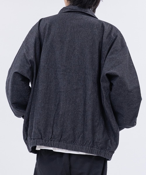 JOHN'S CLOSET（ジョンズクローゼット）の「【13】ストレッチ ドルマンスリーブ ブルゾン（ブルゾン・メンズ・チャコールグレー/ブラック/ブラウン/インディゴブルー/ホワイト系その他/グレー/ブルーグレー・MEDIUM/LARGE）」の10枚目の写真